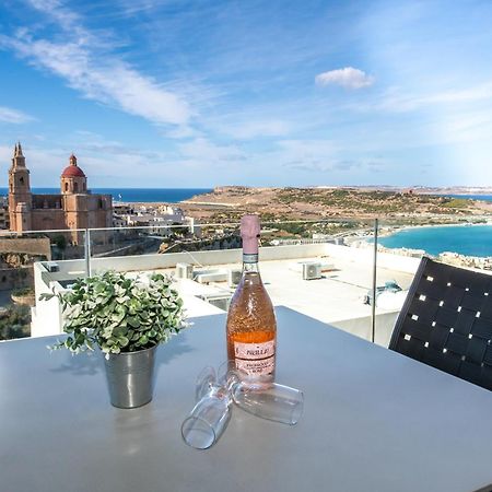 Clifftop Modern Apartment Mellieħa Buitenkant foto