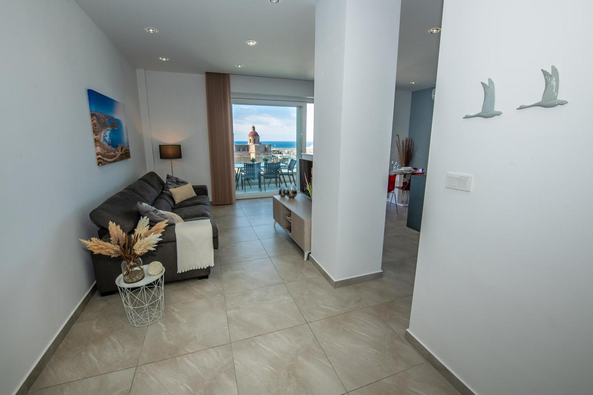 Clifftop Modern Apartment Mellieħa Buitenkant foto